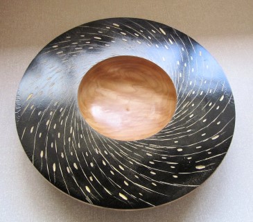 Textured bowl by Frank Hayward